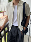 鱗片鉚釘雙拉鍊CARDIGAN[四色]