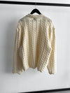 織紋鏤空小V翻領針織KNIT[三色]