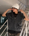 街頭風PIGMENT短袖連帽針織HOODIE[三色]