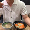 COOL FEEL❄️間距麻花翻領短袖CARDIGAN[六色]