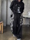 SHIRT LAYERING! 街頭風棉質闊褲[兩色]
