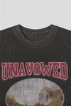 洗水靚色! UNAVOWED復古印花棉質短袖TEE[三色]