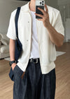 鱗片鉚釘雙拉鍊CARDIGAN[四色]
