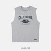 CALIFORNIA印花棉質VEST[三色]