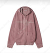 街頭風🛹SHINE PIGMENT重工針織連帽ZIP-UP[三色]
