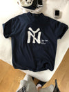 NEW YORK貼片棉質短袖TEE[四色]