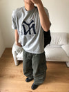 NEW YORK貼片棉質短袖TEE[四色]
