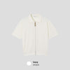 鱗片鉚釘雙拉鍊CARDIGAN[四色]