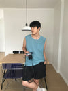 不撞款! 夏日編織POCKET方領背心[六色]