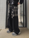 SHIRT LAYERING! 街頭風棉質闊褲[兩色]