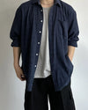 韓感氣質細格紋長袖SHIRT[四色]