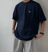 AMERICA FLAG小刺繡棉質短袖TEE[四色]