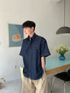 [Quality💯!] SOME DAY牛仔短袖SHIRT[兩色]