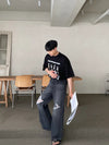 PUPPY GRAPHIC棉質短袖TEE[兩色]