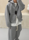 25F/W重磅!⚡️韓系太空棉短版HOODIE ZIP-UP[兩色]