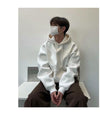高品質基本款! 廓形純色線條設計棉質HOODIE[九色]