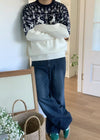 麋鹿半身色彩針織KNIT[三色]