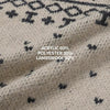 雪花幾何圖案羊毛針織KNIT[三色]
