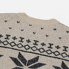 雪花幾何圖案羊毛針織KNIT[三色]
