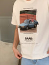 SAAB印花棉質TEE[兩色]