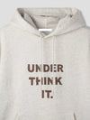 UNDER THINK IT印花HOODIE[三色]