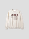 OCEAN印花圓領衛衣MTM[三色]