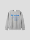 OCEAN印花圓領衛衣MTM[三色]
