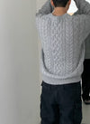 瘦底必入! 麻花扭紋純色針織KNIT[四色]