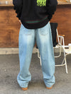 LEVI'S STYLE自然刷色牛仔褲[兩色]