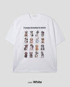 PUPPY GRAPHIC棉質短袖TEE[兩色]