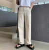 [+5cm!] 高級純黑厚底皮革SLIPPERS[一色]