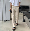 [+5cm!] 高級純黑厚底皮革SLIPPERS[一色]