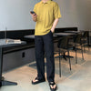 [+5cm!] 高級純黑厚底皮革SLIPPERS[一色]