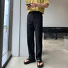 [+5cm!] 高級純黑厚底皮革SLIPPERS[一色]