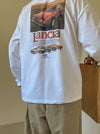LANCIA復古棉質長袖TEE[兩色]