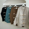 糯米輕柔牛角扣CARDIGAN[四色]
