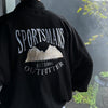 SPORTSMAN刺繡半拉鏈衛衣[三色]
