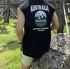 AUSTRALIA印花棉質VEST[兩色]