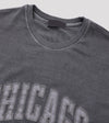 CHICAGO刺繡洗水棉質短袖TEE[五色]
