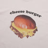 🍔漢堡愛好者🍔CHEESE BURGER印花棉質短袖TEE[三色]