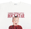 ROCK STAR印花棉質短袖TEE[一色]