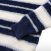 間條撞色馬海毛針織KNIT[四色]
