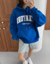 STANFORD刺繡純棉HOODIE[六色]