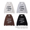 (含內絨✓) DIFFERENT藝術感印花純棉HOODIE[四色]