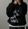 (含內絨✓) DIFFERENT藝術感印花純棉HOODIE[四色]
