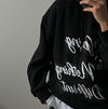 (含內絨✓) DIFFERENT藝術感印花純棉HOODIE[四色]