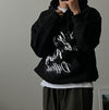 (含內絨✓) DIFFERENT藝術感印花純棉HOODIE[四色]