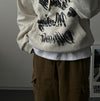 (含內絨✓) DIFFERENT藝術感印花純棉HOODIE[四色]