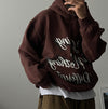(含內絨✓) DIFFERENT藝術感印花純棉HOODIE[四色]