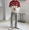 麋鹿半身色彩針織KNIT[三色]